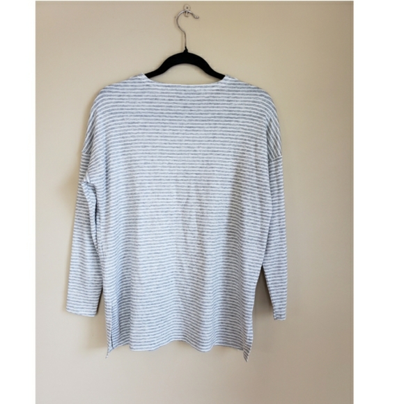 Eileen Fisher striped long sleeve tunic sweater XS - Picture 4 of 4